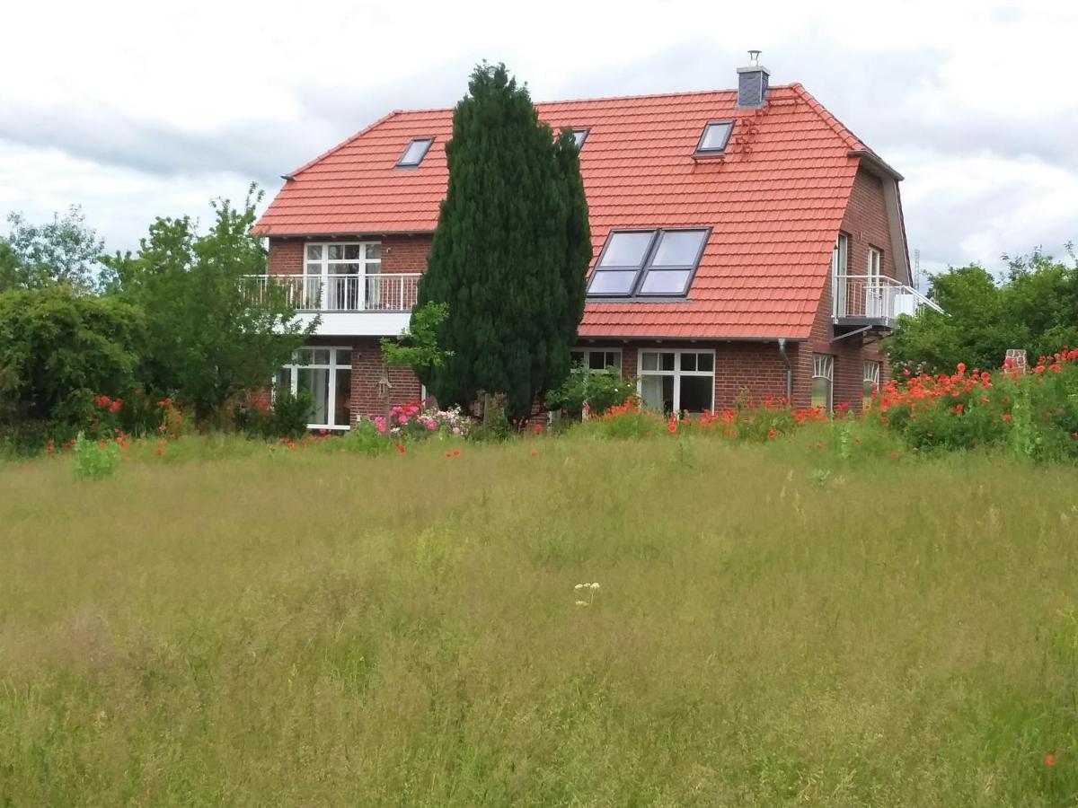 Haus Rosengarten- Ruhige Ferienwohnungen Im Gruenen Sehlen Exteriör bild